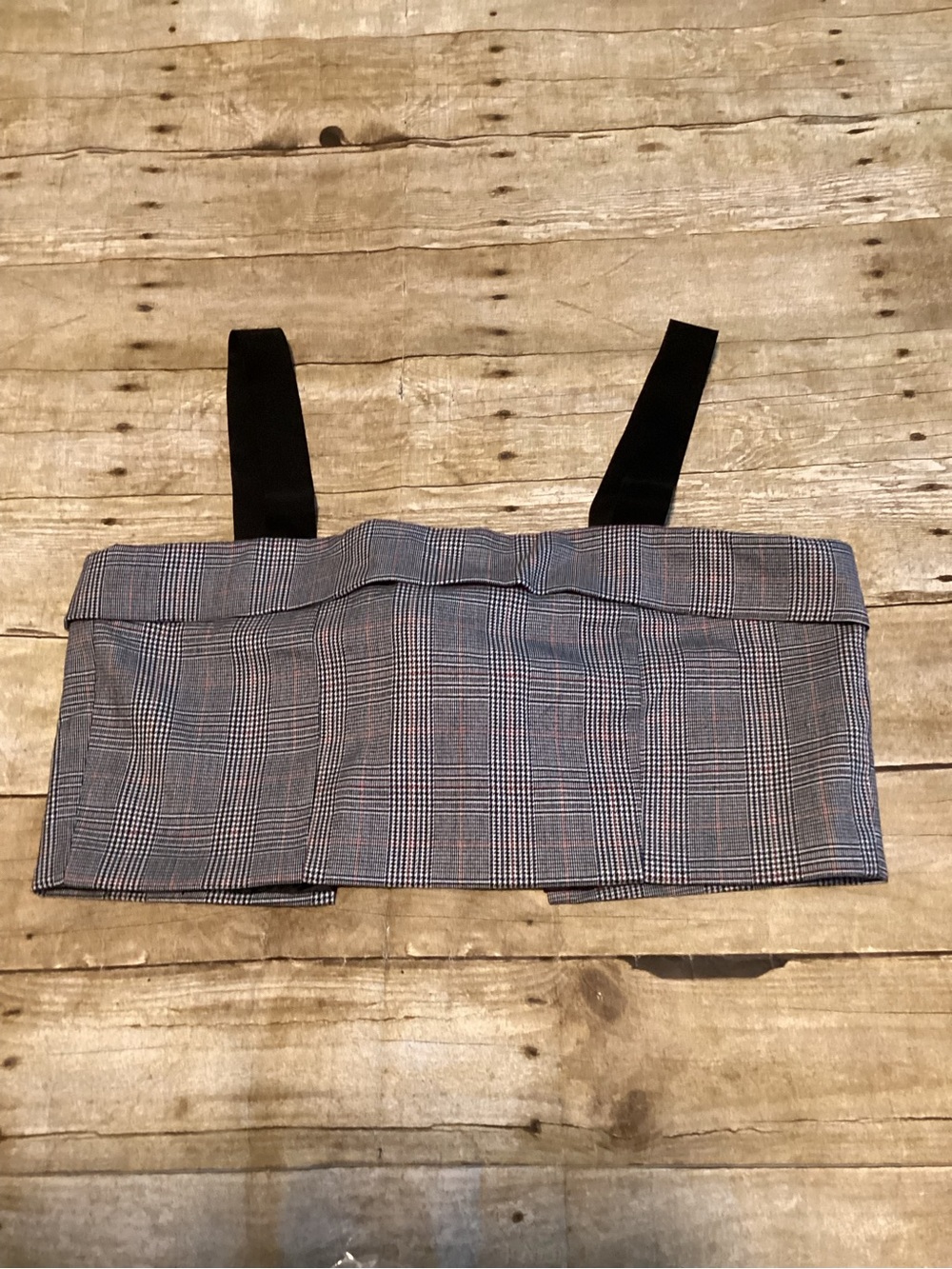 Women’s Forever 22 Plaid Cropped Top